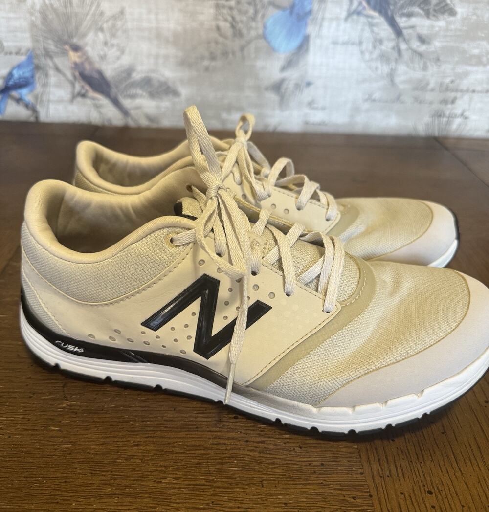 New Balance 577‎ Cush Sneakers Womens Size 9.5 B Beige Running Shoes WX577MB4